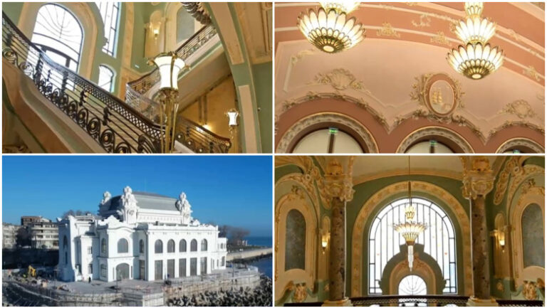 Transformarea spectaculoasă a Cazinoului Constanța: cum arată acum simbolul litoralului românesc după cinci ani de restaurare