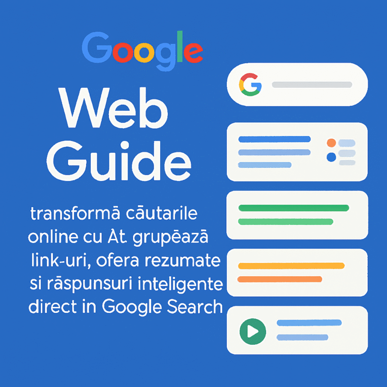 Google a lansat Web Guide, funcție bazată pe AI
