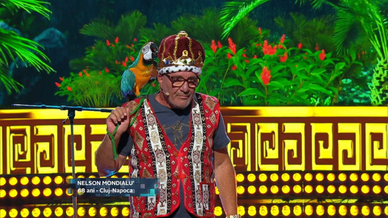 Nelson Mondialu a făcut show la The Ticket, și-a adus papagalul pe scenă